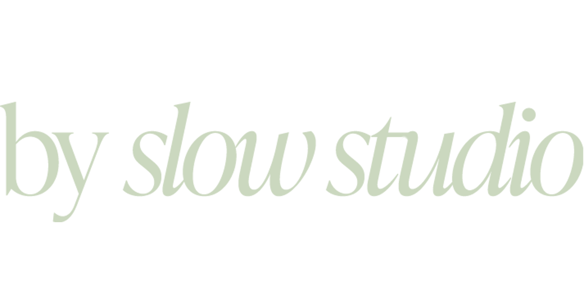 slow studio – byslowstudio